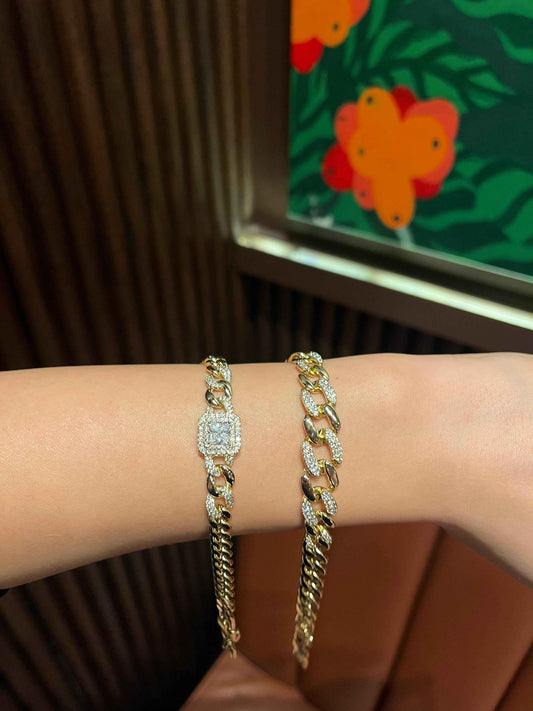 Golden Steel Baget - Gurmet Bileklik